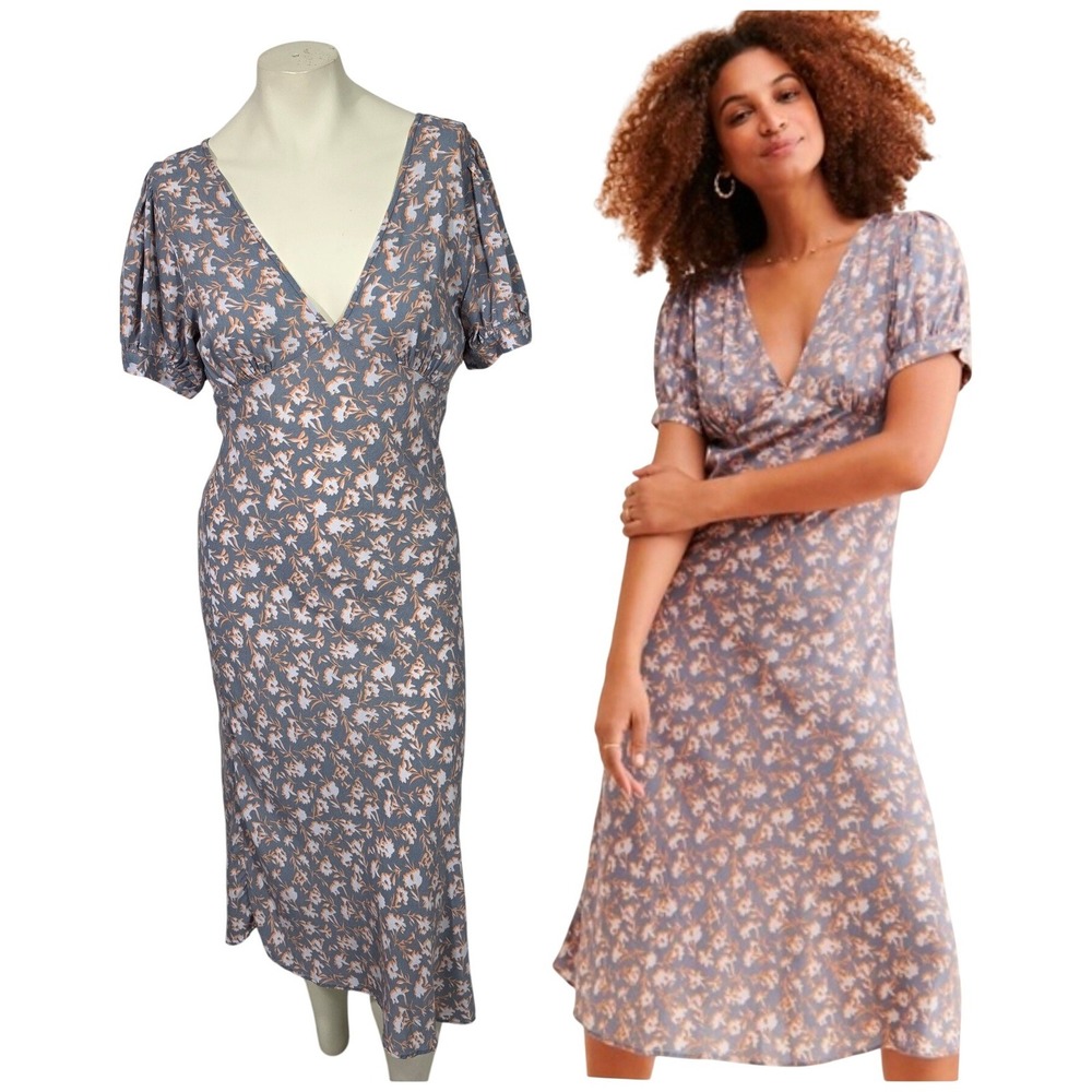 Jen's‎ Pirate Booty for Free People Daisy Printed Midi Dress
Women's small boho